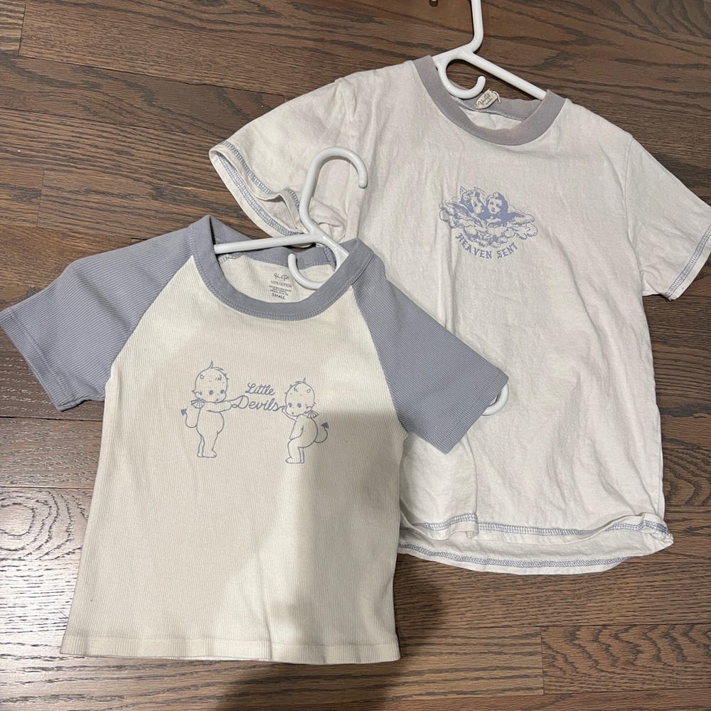 Brandy Melville Graphic Tee Bundle